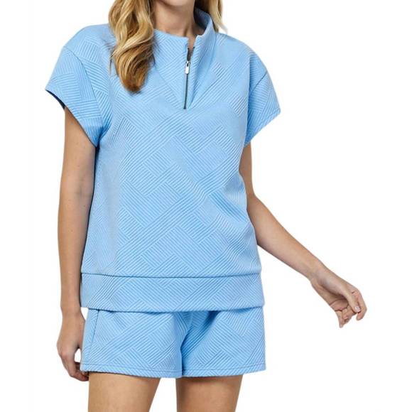 NEW SEE AND BE SEEN don’t let me down top in blue - Picture 1 of 1